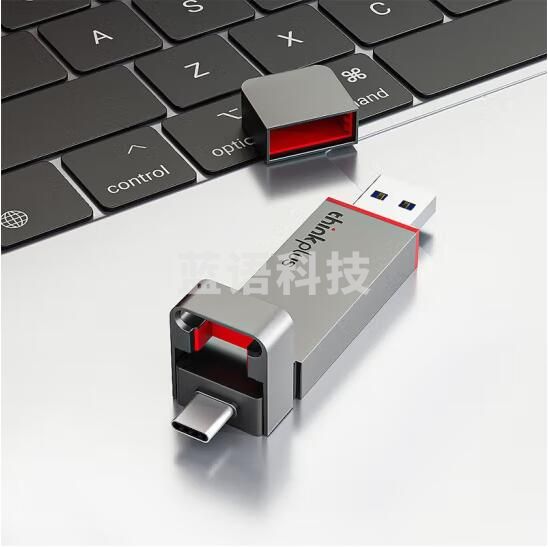 ThinkPad 联想thinkplus双接口固态U盘USB3.2/Type-C高速传输U盘金属商务 TU200 Pro【1TB】