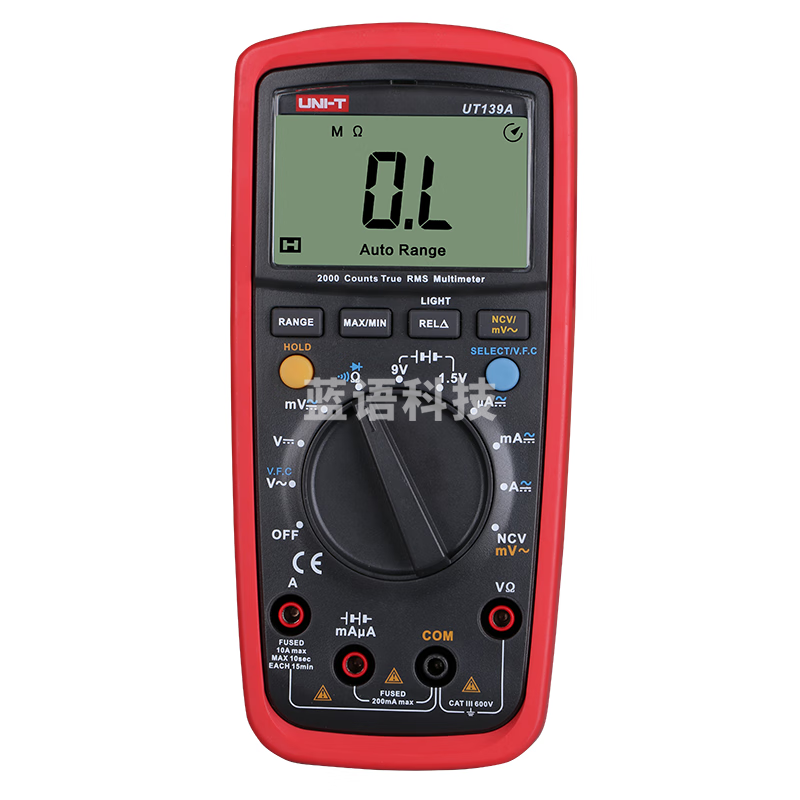 优利德（UNI-T）UT139A 数字万用表 万能表家用真有效值自动量程高精度电工多用表