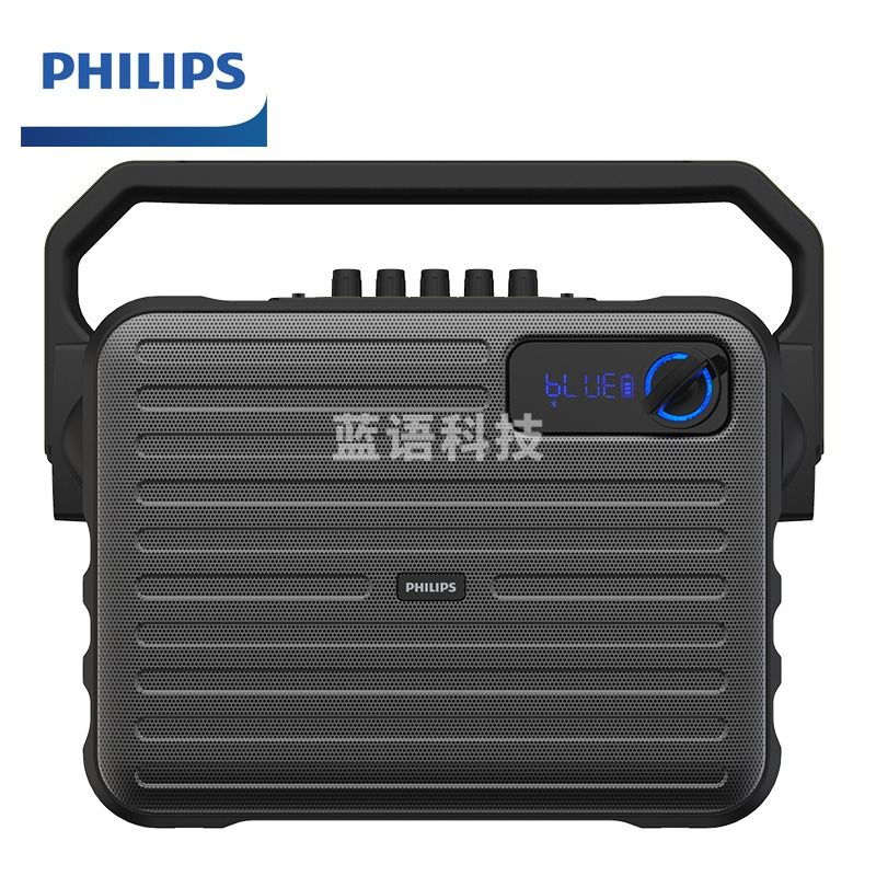 飞利浦SD68 蓝牙音箱 户外迷你大功率重低音扩音器