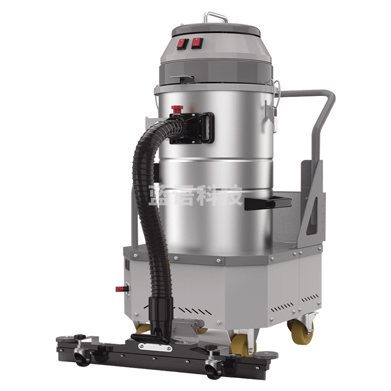 POHIR 博赫尔 工业 吸尘器无线充电式大吸力工厂车间粉尘开荒大功率型吸尘器铅酸锂电池 60L工业双电机充电款1500W【锂电款】