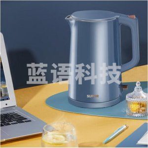 苏泊尔 SUPOR SW-17T12F 电热水壶 双层防烫烧水壶 低分贝安静煮水