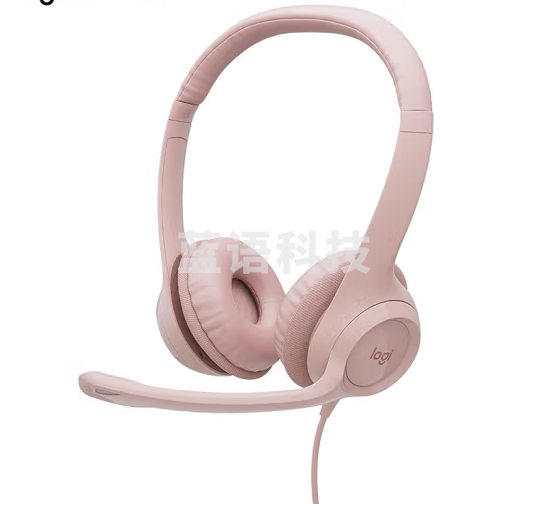 罗技(Logitech)H390 USB立体声电脑耳机麦克风 黑色