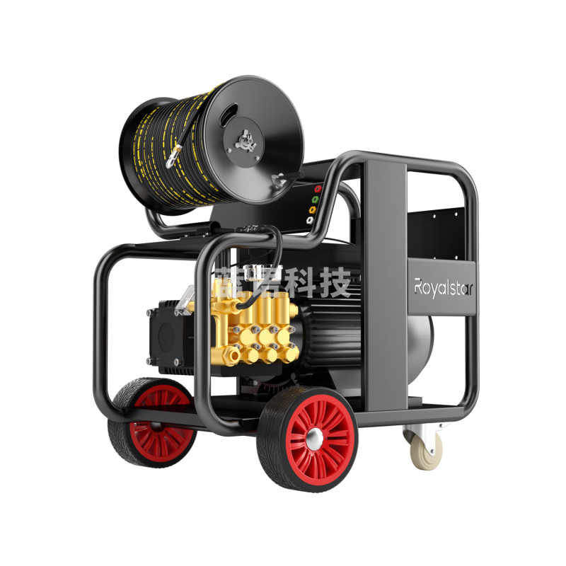 荣事达（Royalstar）高压管道疏通机 下水管道高压清洗机 30KW大功率物业小区疏通机市政水老鼠管道疏通