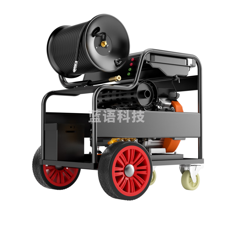 荣事达（Royalstar）燃油高压管道疏通清洗机 管道清洗机双缸295大功率下水管道清洗机水老鼠管道排污设备 柴油 双缸 200kg 110L水流