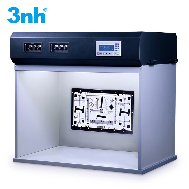 3nh可调照度对色光源箱T90-7比色箱测试卡影像检测对色灯箱