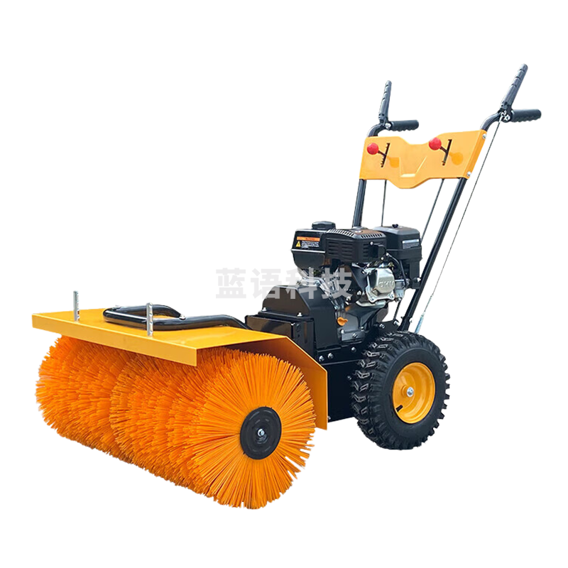 荣事达（Royalstar）手推式扫雪机 小型除雪扫雪车 工厂物业小区除雪市政环卫道路除清雪机RS-SX80+抛雪头