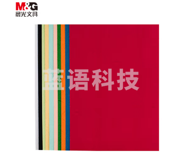 晨光(M&G)文具彩色A4/10色多功能 手工纸 折纸 卡纸 10页/包
