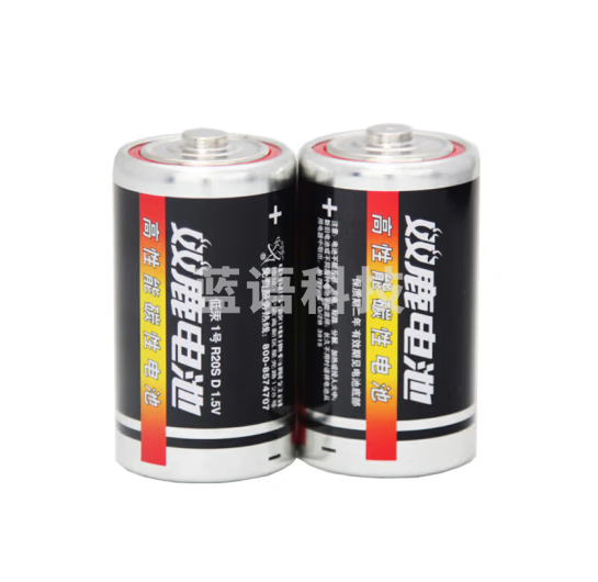 双鹿 1号电池 2节/卡 碳性电池