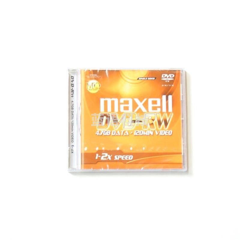 麦克赛尔   4.7G/1X-2X DVD-RW 单片装TJRRSFYJD202302212008267