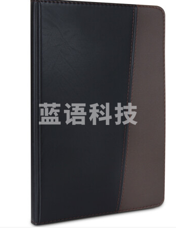 得力(deli)7910 16K大号时尚撞色商务皮面本 会议记事本笔记本子文具办公用品 120张/本 单本装