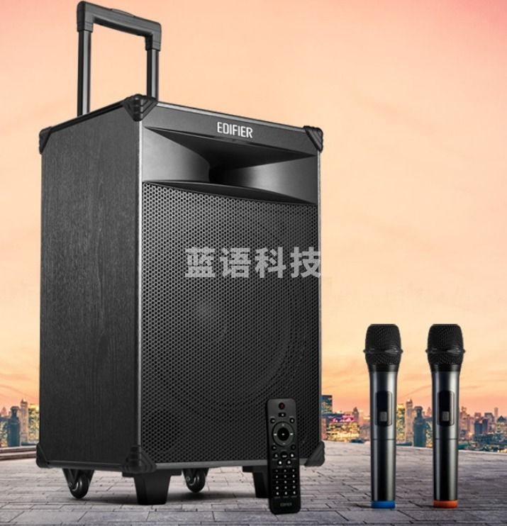 漫步者 （EDIFIER）PW312 12英寸移动音箱 蓝牙拉杆音响 便携式音响