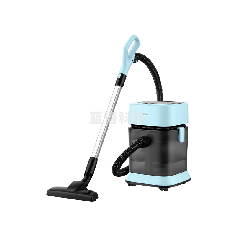 海尔（Haier）桶式吸尘器水过滤 大功率 大吸力一键收线无级调速万向轮干湿两用HZ-T918E
