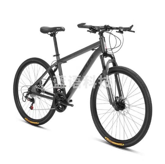 飞鸽山地自行车 单车山地越野自行车 灰色24速24寸+线碟+辐条轮+礼包