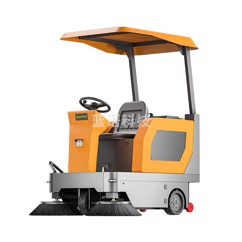 荣事达（Royalstar）半封闭驾驶式扫地车 48V/80A锂电免维护 工业工厂扫地机清洁宽度145CM 户外道路清扫车 RS-DS1450X 挡风款