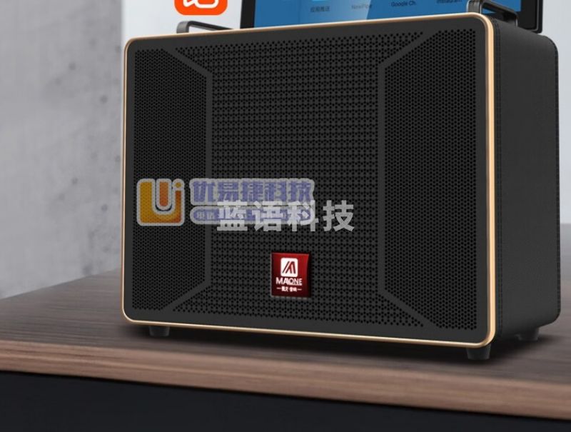 曼龙（MALONE）KT-111H音响带显示屏卡拉OK一体机 2T版+2支话筒 双系统