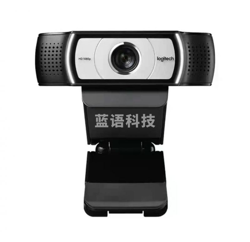 罗技（Logitech） C930c高清网络摄像头 电脑笔记本视频会议直播摄像头 带麦克风1080P 高清摄像头