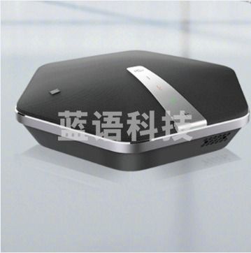 戴浦视频会议全向麦克风 USB免驱NFC快连无线/蓝牙拾音器桌面扬声器即插即用带锂电池音响DP-Go16W