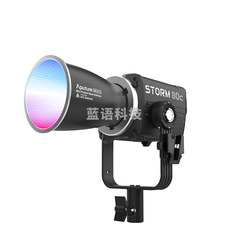 爱图仕（Aputure）STORM 80c 轻便手持专业补光灯直播视频拍摄漫展人像跟拍户外拍照BlAIR彩色混光全彩灯光