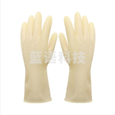 巨联  耐酸碱手套 加厚橡胶手套  L码