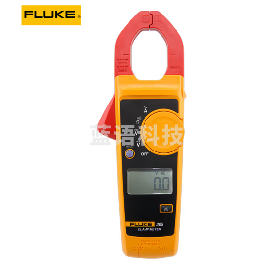 福禄克(FLUKE)305钳形表高精度数字交流电流钳表 测交流电流999.9A