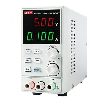 优利德开关型直流稳压电源30V5A四位电流电压显示手机电脑电源 UTP1306S（0~32V 0~6A）