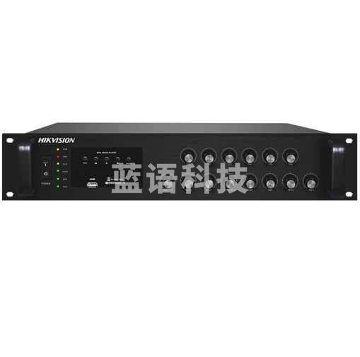 校园商场公共广播 定压功放机  DS-KAP2406-P
