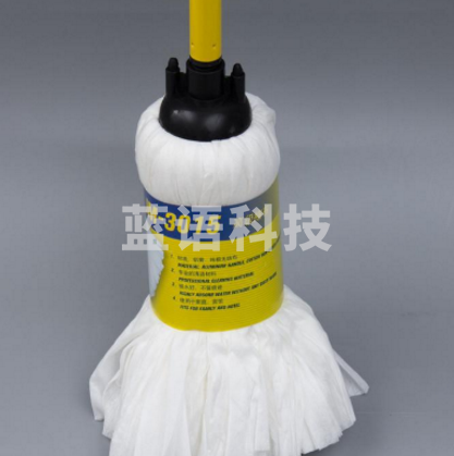 金锚(JINMAO)无纺布墩布头普通拖把头传统拖布头 3015