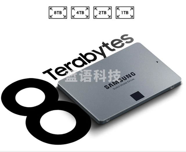 三星(SAMSUNG)2TB SSD固态硬盘 SATA3.0接口 870 QVO(MZ-77Q2T0B )