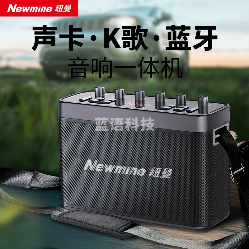 纽曼N516蓝牙音箱大音量家用移动KTV手提户外便携式K歌家庭音响一体大容量超长续航带麦克风