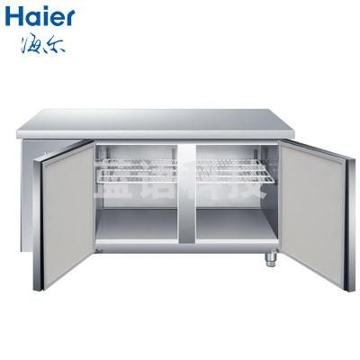 Haier/海尔二门冰箱SP-430C2平冷工作台冷柜操作台冰箱吧台平冷柜