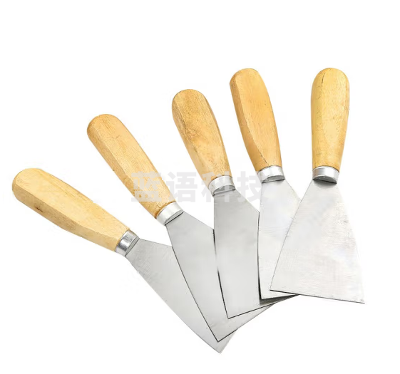 弘工 HG-YDH40 油灰刀铲刀大铁板清洁刮刀抹灰腻子刀 4寸 30把