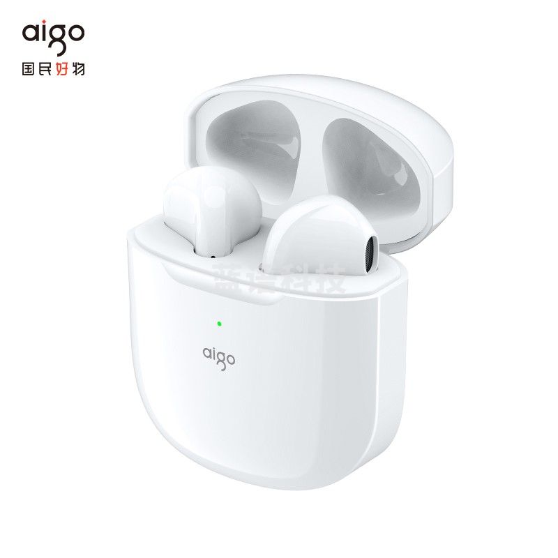 爱国者（aigo） T50真无线蓝牙耳机通话音乐降噪 蓝牙5.1 半入耳游戏运动跑步耳机 苹果华为小米安卓通用