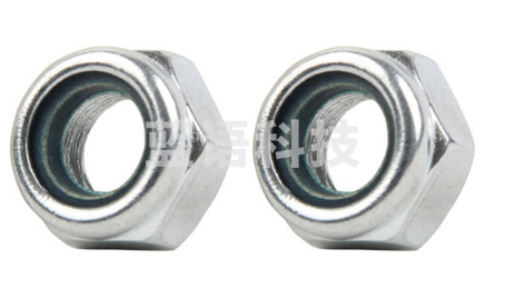 巨联（JULIAN）六角尼龙防松防滑螺帽/防松螺母/锁紧螺帽/自锁螺母M5