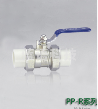 安利达（ALD）PPR双活接铜球阀25mm