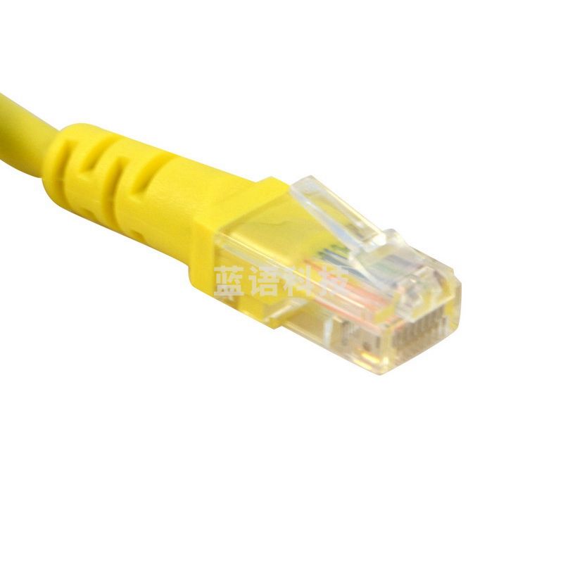 酷比客(L-CUBIC) 超五类网线 LCLN5EYWM-4M-JD 黄色