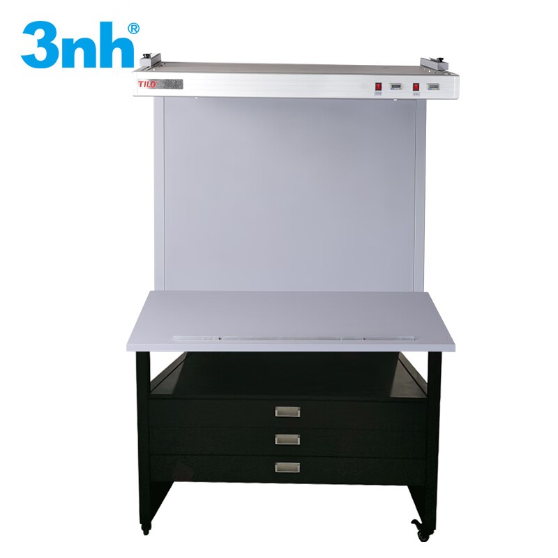 3nhTILO纺织成衣看样台CC120-B-2光源D65国际标准D50印刷看色对色台