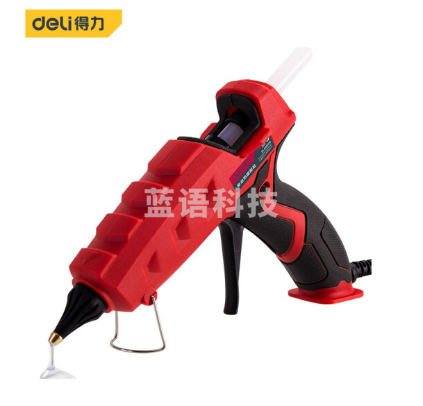 得力DL408100 热熔胶枪100W胶枪胶棒胶条焊枪打胶枪