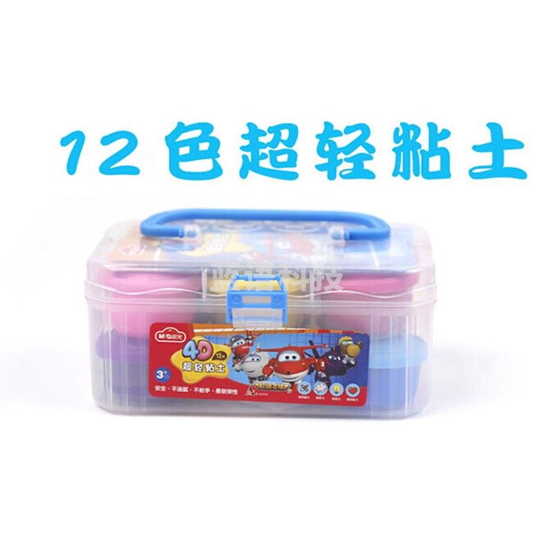 晨光(M&G) 超级飞侠4D超轻粘土 12色 JKE03976