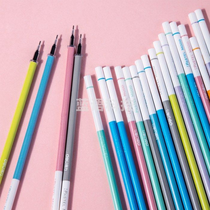 得力(deli)0.38mm学生全针管得力(deli)中性笔替芯 0.38mm签字笔芯 全针管 50支/桶黑色33403黑色中性笔芯50支/桶33403