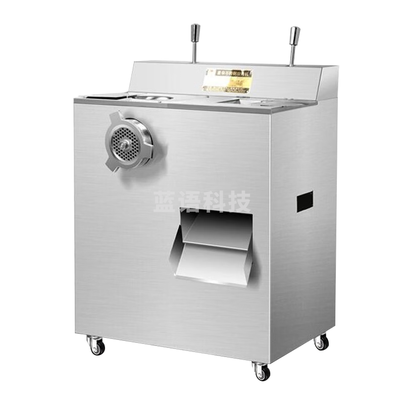 特睿思（TERUISI）绞肉机切肉机商用电动大型绞切肉两用机切片机不锈钢灌肠机大功率多功能切丝机（2.2KW全不锈钢） QRLS-400-F7