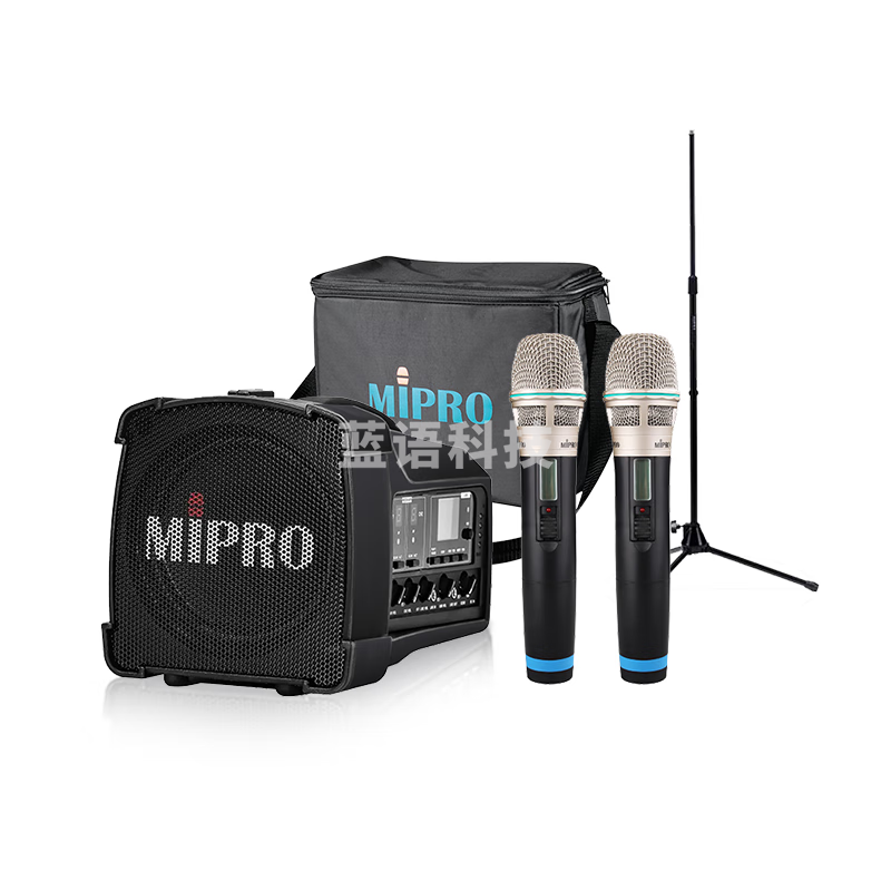 MIPRO 咪宝MA-100DBII户外音响 蓝牙音箱 大音量大功率扩音器 会议演出领导教师讲话专用带麦克风话筒