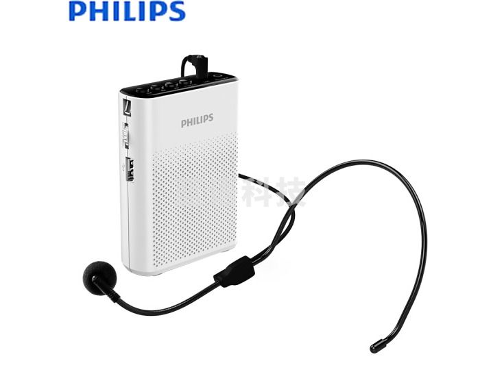 飞利浦(PHILIPS) SBM200 便携式扩音器小蜜蜂大功率教学专用导游腰挂扩音喇叭话筒