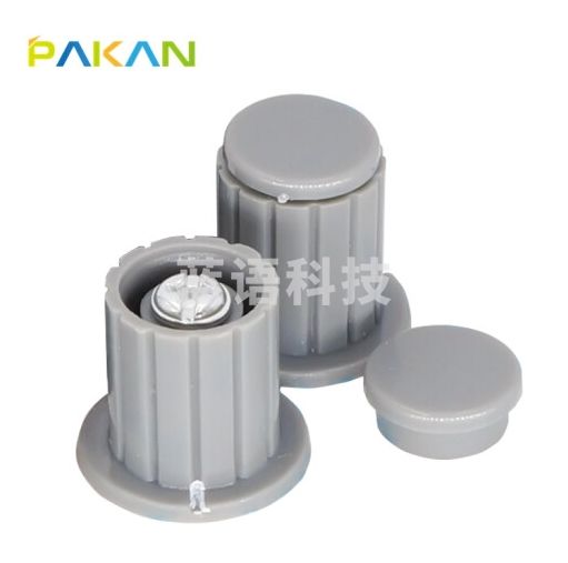 PAKAN 旋钮帽子 WXD3-13-2W WH5-1A WX 14-12 电位器旋钮 灰色 100个