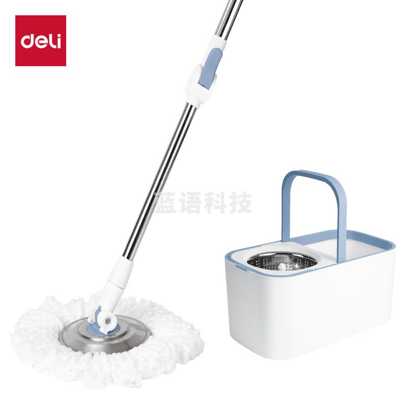 得力得心LQ152标准款旋转拖把(白)(盒)