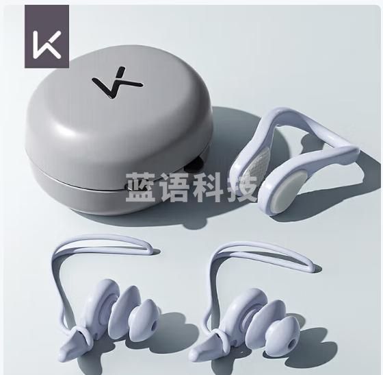 Keep游泳耳塞专业防呛水鼻夹防水不隔音儿童洗澡耳朵防进水套装备