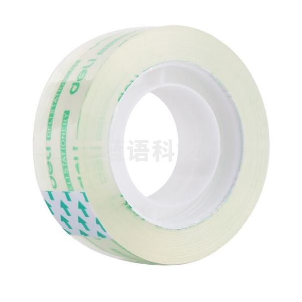 得力 30065 透明胶带 18mm30y 8卷/筒（10筒起售）