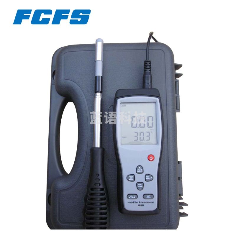 SIPEIKFCFS飞超FC-B便携式风速仪FC-856风速风量风温测定仪FC-866风速计 FC-866热敏式风速风量风温计