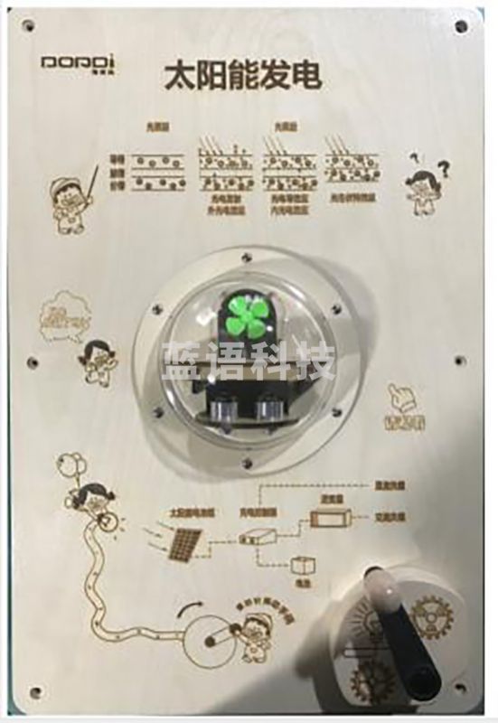 洺译 002 科学类墙面玩具-太阳能发电