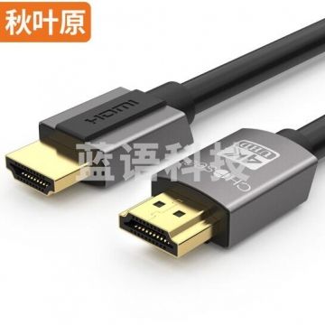 秋叶原(CHOSEAL)HDMI线2.0版 4k数字高清线 3D视频线 笔记本电脑电视机顶盒投影仪连接线5米 DH500T5 PJ.736