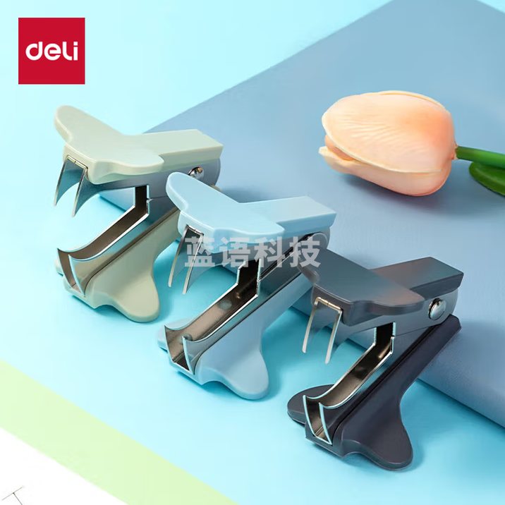 得力（deli）起钉器/拔钉器 高效时尚办公 颜色随机 30个 TA780